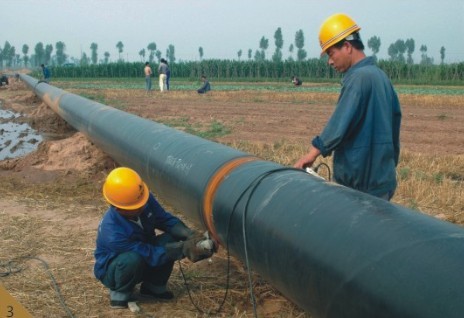 防腐直缝钢管用在农田灌溉输水工程